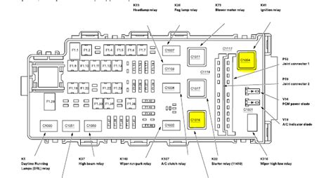 2002 ford explorer access rear junction box|2002 explorer fuse diagram.